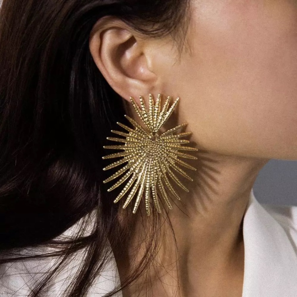 Big Gold Earrings